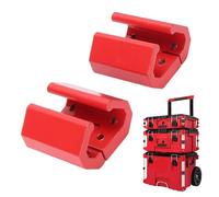 Fafeicy Clips D'angle Universels pour Montage sur Rail, pour Système de Boîte à Outils, Adaptateur de Rail Latéral en Aluminium avec Solution de Montage Sécurisée