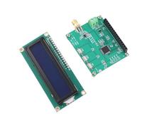 Fafeicy Compteur de Puissance RF, Testeur de Puissance PCB 1 MHz à 10 GHz avec Résolution de 0,1 DBm, Réglage d'atténuation, Module d'affichage pour la Mesure de RF par les Ingénieurs et Techniciens