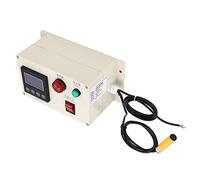 Fafeicy Compteur Numérique de Longueur 6 Chiffres 1-999999 Double Relais de Sortie avec Pré-alarme Automatique AC100-240V Affichage LED pour Enregistrement de Longueur de Tissu en Usine