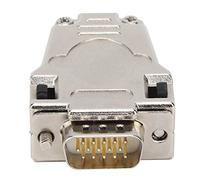 Fafeicy Connecteur Série D SUB, Convertisseurs de Puissance Mâles à 15 Broches avec Matériau en Cuivre pour Utilisation sur PCB en Génie électrique