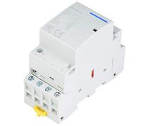Fafeicy Contacteur AC Domestique, Conception Modulaire, 4P 20A 24V 220V 230V pour le Contrôle électrique Domestique (220V/230V)