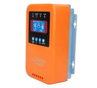 Fafeicy Contrôleur de Charge Solaire MPPT avec écran LCD, Couvercle en ABS et Dissipateur Thermique en Aluminium pour Stations de Systèmes de Lampadaires Solaires, Batterie 36 V 48 V 96, efficacité