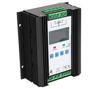 Fafeicy Contrôleur Hybride éolien Solaire 12 V 24 V 600 W avec écran LCD, Régulateur Intelligent PWM en Alliage d'aluminium pour Systèmes d'énergie Renouvelable Domestique Hors Réseau