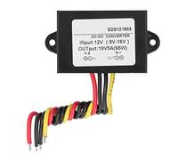 Fafeicy Convertisseur élévateur étanche DC vers DC 12 V vers 19 V 5 A 95 W scellé en Silicone Haute efficacité pour Utilisation de L'alimentation électrique du Ventilateur du Robo