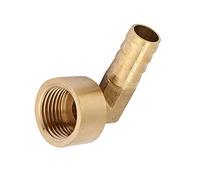 Fafeicy Coulage Barb du Coude en Laiton G1 / 2 pour Tuyau d'eau, Réglage de L'adaptateur en Laiton à Haute qualité pour Un Remplacement Simple, 1pc, pour Le Jardin de la Maison (4 Points en 12)
