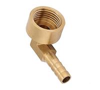 Fafeicy Coulage Barb du Coude en Laiton G1 / 2 pour Tuyau d'eau, Réglage de L'adaptateur en Laiton à Haute qualité pour Un Remplacement Simple, 1pc, pour Le Jardin de la Maison (4 Points en 10)