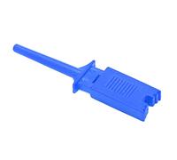 Fafeicy Crocodiles de Test Plats, Lot de 20 Pinces de Serrage en Cuivre | Accessoires de sonde d\'analyseur logique, pointes conductrices nickelées, poignée à ressort comprimé, connexion de fil