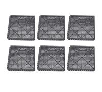 Fafeicy Dalle de Sol Drainante Clipsable, Carrelage Modulaire Emboîtable, 6
