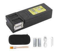 Fafeicy Décapant Thermique à Fibre Optique, Outil de Dénudage Rechargeable pour Faisceau de Ruban et Fibres Nues, Deux Modes de Chauffage avec 8 Niveaux de Température