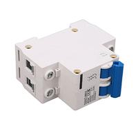 Fafeicy Disjoncteur Miniature DC 2P 40A 500V Type B DZ47 B63 avec Déclenchement électromagnétique et Extinction D'arc pour Système Solaire Photovoltaïque sur Rail DIN