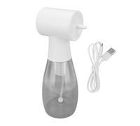 Fafeicy Dispensateur de Shampooing Moussing électrique 650 Ml de Savon en Mousse Rechargeable Distributeur de Salle de Bain Cuisine Blanche Lisse Douce