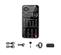 Fafeicy Dispositif de Modulateur de Déguiseur de Changeur de Voix Portable Fabricant de Machine d'Effets Sonores électroniques Portatifs avec 12 Modes 9 Effets Fixes 13 Modes de Musique Conception