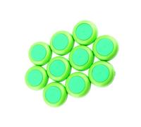 Fafeicy Disque de Recharge Souple, 10 Pièces, Balles de en Gel Vert pour Armes à Feu, Accessoires de de Jouets