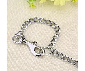 Fafeicy Double Coupleur de Laisse pour Chien en Acier Inoxydable, Chaîne de sécurité à 2 Voies pour Deux Petits Animaux avec Boucle en O, Laisse de Marche en Plein Air Durable pour Les Ménages