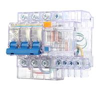 Fafeicy DZ47LE 63 Disjoncteur 3PN Interrupteur de Protection contre les