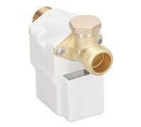 Fafeicy Électrovanne de Chauffe-Eau Solaire, Electric en Laiton Normalement fermé 4/5 / 5 Pouces de Solénoïde de Pression AC220V, pour l'eau du Robinet avec Bobine en Laiton Filtrant