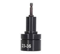 Fafeicy Embout de Capsuleuse de Bouteille en Métal pour Machine à Sceller les Bouchons électriques, Joint en Caoutchouc de 23 à 36 Mm, Large compatibilité pour les Aliments, les Boissons, les Produits