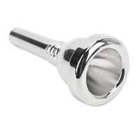 Fafeicy Embout de Trombone pour Trombone Alto, Embout en Métal de qualité Supérieure en Cuivre avec Son Stable, Installation Facile pour les Joueurs de Alto et les Musiciens (SILVER)