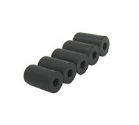 Fafeicy Embouts de Jambe en Caoutchouc Embouts de Violoncelle Noir, en Caoutchouc Durables pour Bouchons d' de Violoncelle Paquet de 5 pour les Joueurs de