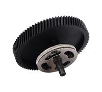 Fafeicy Engrenage D'extrudeuse amélioré, Engrenage D'extrudeuse en Acier trempé pour Imprimante 3D Compatible avec les Accessoires D'arbre intégré Hélicoïdal D'imprimante 3D H2D Combo