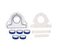 Fafeicy Ensemble D'applicateurs de Ruban de Peinture à Masquage, 5 Rouleau de Rouleau de Bande de Masquage Portable de Largeur de Largeur Blue pour les Cadres de Fenêtre de Porte de