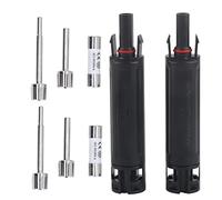 Fafeicy Ensemble de Connecteurs Solaires PV, Connecteur IP68 IP68 IPRERPOR 1000V pour Les Panneaux et Câbles Solaires, 30A Classés pour Les Installations (30A)