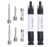 Fafeicy Ensemble de Connecteurs Solaires PV, Connecteur IP68 IP68 IPRERPOR 1000V pour Les Panneaux et Câbles Solaires, 30A Classés pour Les Installations (10A)