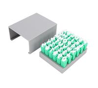 Fafeicy Ensemble de Tampons en Argile, Tampons avec Lettres et Chiffres Majuscules de 1/2 Pouce pour Poterie en Argile avec Matériau ABS, Adaptés aux Décorations D'assiettes de Tasses