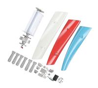 Fafeicy Éolienne Verticale Générateur Éolien ABS Alliage D'Aluminium pour