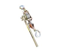 Fafeicy Extracteur de Treuil de Câble Robuste, capacité de 1 Tonne avec Câble en Acier de 10 Pieds et Outil D'extraction électrique à Cliquet à Poignée Ergonomique, pour L'aménagement