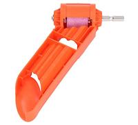 Fafeicy Fafeicy Affûteuse de Forets Portable, Affûteuse électrique de Meule en Corindon pour Forets en Fer et en Acier à la Maison et en Atelier (ORANGE) (ORANGE)