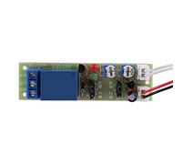 Fafeicy FAFEICY TIMER RELAY MODULE 10A250VAC Réglable 0 à 60min Interrupteur de Retard avec Double Modes pour les Tests d'équipement. (DC 12V réglable 0-60 minutes)