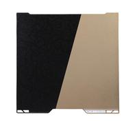 Fafeicy Feuille PEO PEI, Plaque de Construction Brillante 350x320 Mm Mate Mate pour Imprimante 3D avec Lit Chauffée Flexible Adhésion Haute Résistante à Lit chauffé à Rayures pour H2D