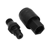 Fafeicy Foret à Eau Connecteur Rapide en Acier Durable Adaptateur à Dégagement Rapide M22 Mâle Femelle pour Perceuses et Accessoires