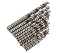 Fafeicy Foret Hélicoïdal M35 en Acier Rapide au Cobalt, Jeu de Forets HSS à 135 Degrés pour le Travail du Métal et du Plastique, 15 Forets à Tige Conique Morse avec Longueur Jobber