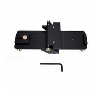 Fafeicy Gabarit D'affûtage de Burins à Angle Fixe, Rail Linéaire en Aluminium CNC Antidérapant pour le Travail du Bois, Lame de 53mm de Largeur