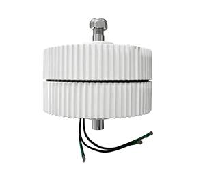Fafeicy Générateur D'aimant Permanent CA, Générateur éolien triphasé 500W | Aimants NdFeB Terres Rares, Bobinage en Cuivre Pur, Plage de Fonctionnement -40°C à 80°C, Boîtier en Aluminium moulé,