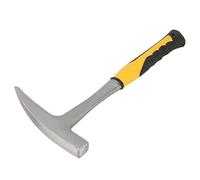 Fafeicy Géologue Brick Hammer Rock Pick Hammer Masonry Hammer avec une Bouche Plate à Double Tête en Acier à Haute Teneur en Carbone traité pour les Essais de Roches de (L 360 ml 6.8x14.5cm /