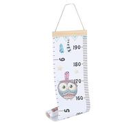 Fafeicy Graphique de Croissance Mignon, Adorable Motif de Dessin de Dessin D'autocollant de Mesure de la Hauteur de bébé avec 2 échelles pour la Décoration de Salle D'enfants de Memento (6)