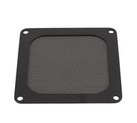 Fafeicy Grilles avec Filtre de Ventilateur d'ordinateur, Facile à Installer 3,66 Pouces Ultra-petit PC PC 4pcs pour le Coop Vender Hell (BLACK)