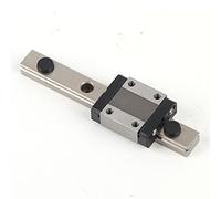 Fafeicy Guide de Rail Linéaire, 400 Mm en Acier traité Thermiquement | Bloc de chariot de routeur CNC, faible frottement coulissant, bouchon en caoutchouc, Protection contre la poussière,