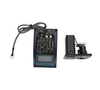 Fafeicy Guitare Acoustique égaliseur 5 Bandes EQ Piezo Pickup Tuner Chromatique, Contrôle Réel du Volume, Réglages Sonores Précis pour Guitares et Basses, Installation Facile