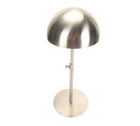 Fafeicy Hat Affichage Support Portable Hauteur Réglable Porte-chapeau en Acier Inoxydable pour les Bouchons de Baseball, les Capuchons Peints, les Chapeaux des Pêcheurs (SILVER)