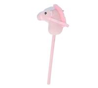 Fafeicy Hobby Horse Stick Toy 70 Cm Stick Riding with Wesining Sons Cartoon Horse Head Design for Kids Indoor Outdoor Play (Pink)