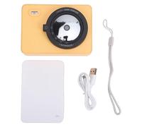 Fafeicy Imprimante Photo Portable, Imprimante Photo Instantanée Z5 271 DPI avec Viseur Pop-up, 5 Filtres Créatifs et Lampe Flash LED 5000K-6000K pour Les Voyages, la Maison et Les Fêtes (Yellow)