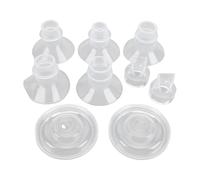 Fafeicy Insert de Bride adapté à la Pompe D'allaitement Portable S12, Pièce de Rechange pour Pompe à Bec de Canard, Diaphragme de Vannes à Bec de Canard