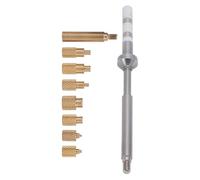 Fafeicy Inserts de Noix en Laiton, Adaptateur de Fer à Souder, Conseils D'insertion M2-M8, Conseils de Remplacement pour TS100, TS101, PTS200, Accessoires D'imprimante 3D