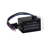 Fafeicy Interrupteur de Commande de Chauffage Soufflant amélioré, Variateur de Vitesse Universel 12 V/24 V avec Dissipateur Thermique pour Chauffage Soufflant de Voiture ou