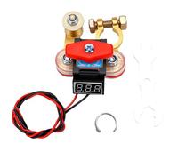 Fafeicy Interrupteur de Déconnexion de Batterie, Construction en Cuivre Pur avec Bornes Rotatives à 360 Degrés pour Voiture, Camion, Bateau, Coupure de Courant Facile