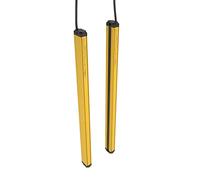 Fafeicy Interrupteur de Rideau Lumineux NPN NC, Alliage d'aluminium, Réponse Rapide, Dispositif de sécurité de Réseau, 10-30 V pour Machines à Forger et équipements d'automatisation (10 poutres